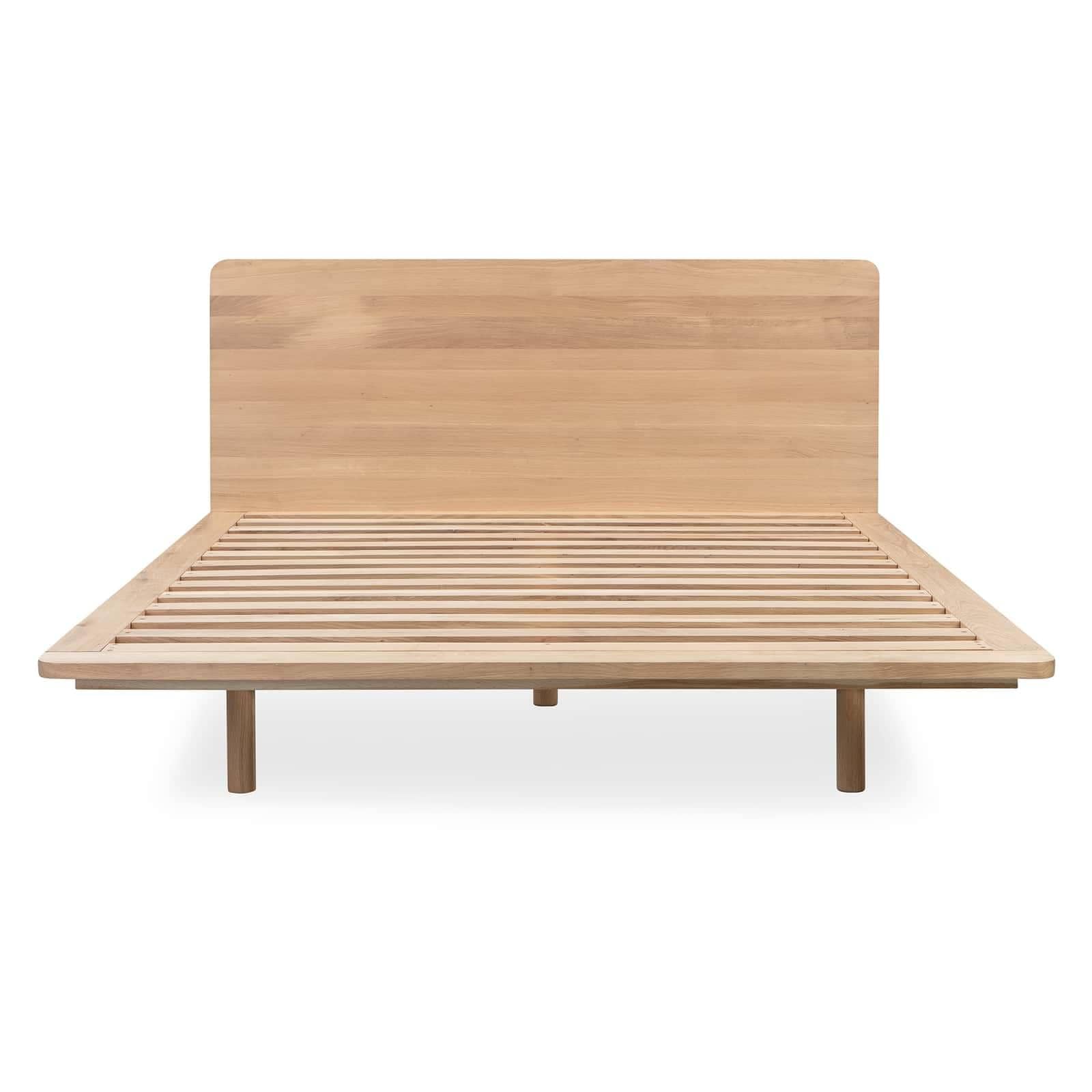 Serene Queen Bed - Oak