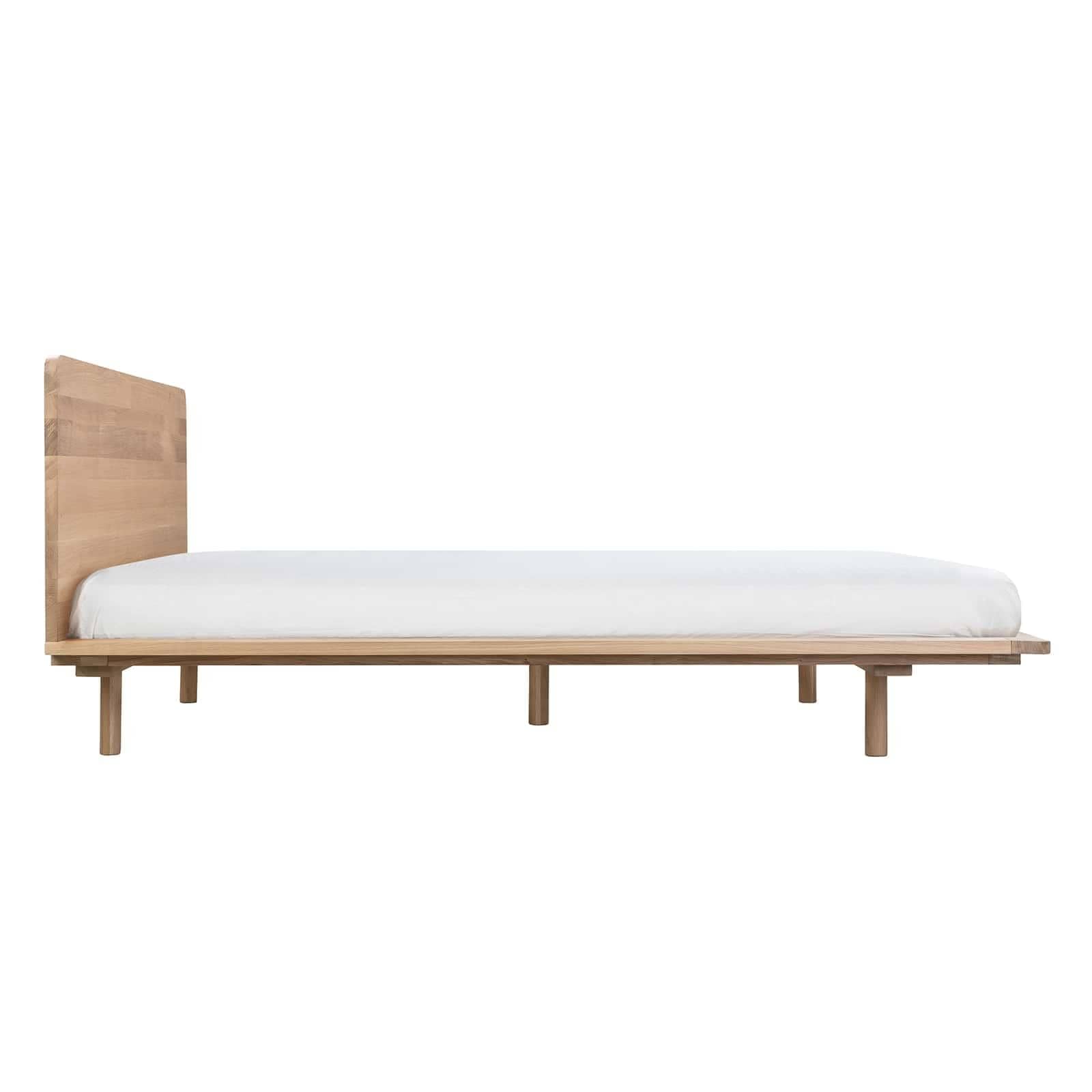 Serene Queen Bed - Oak