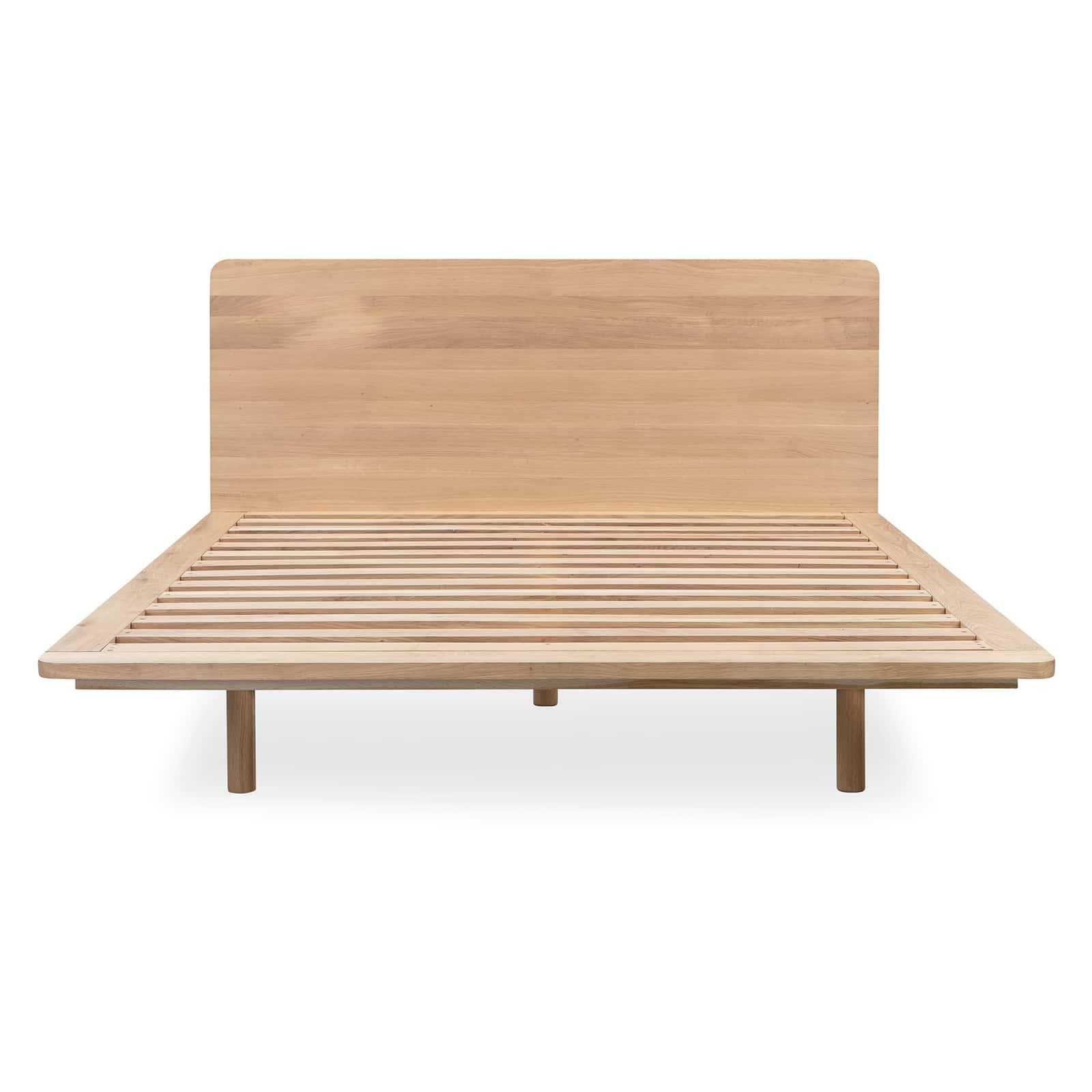 Serene King Bed - Oak