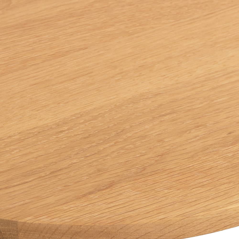 Edge Oval Coffee Table - Oak