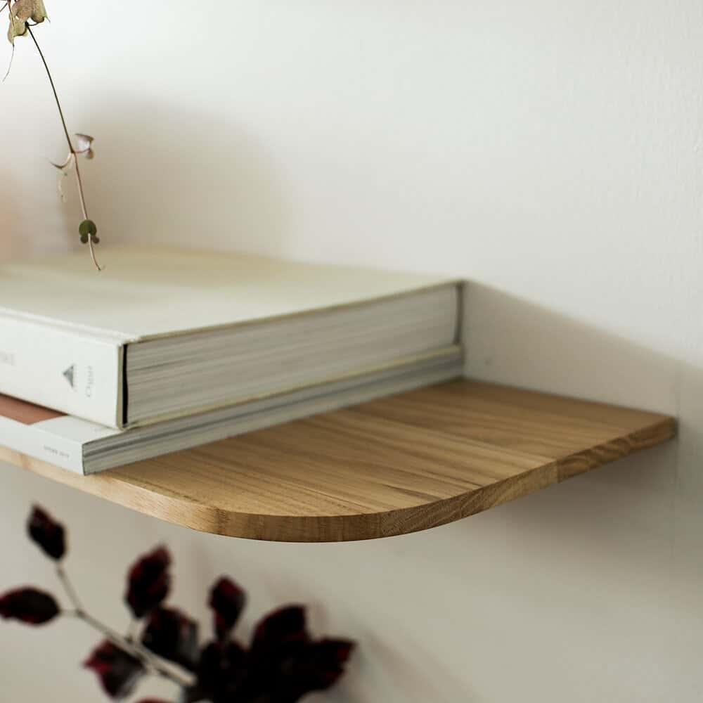 Light Wall Shelf 140cm - Oak