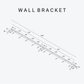 Light Wall Shelf 210cm - Oak