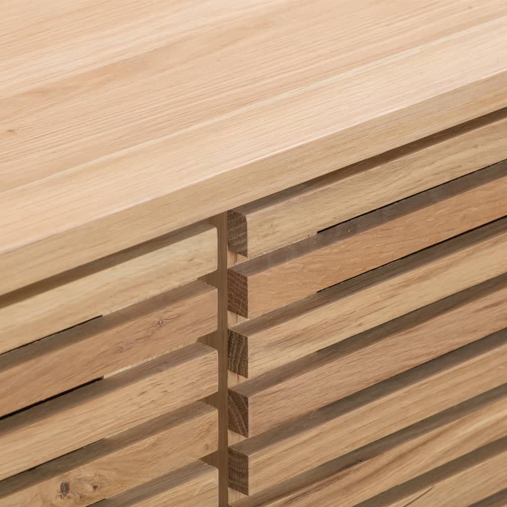 Linear Entertainment Unit 240cm - Oak