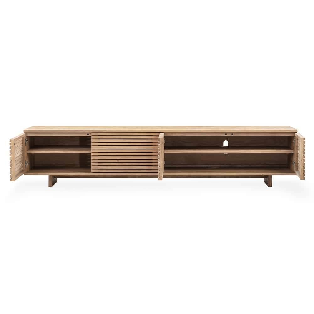 Linear Entertainment Unit 210cm - Oak