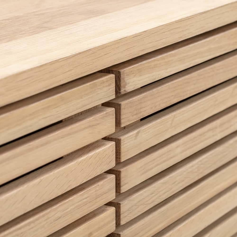 Linear Entertainment Unit 210cm - Oak