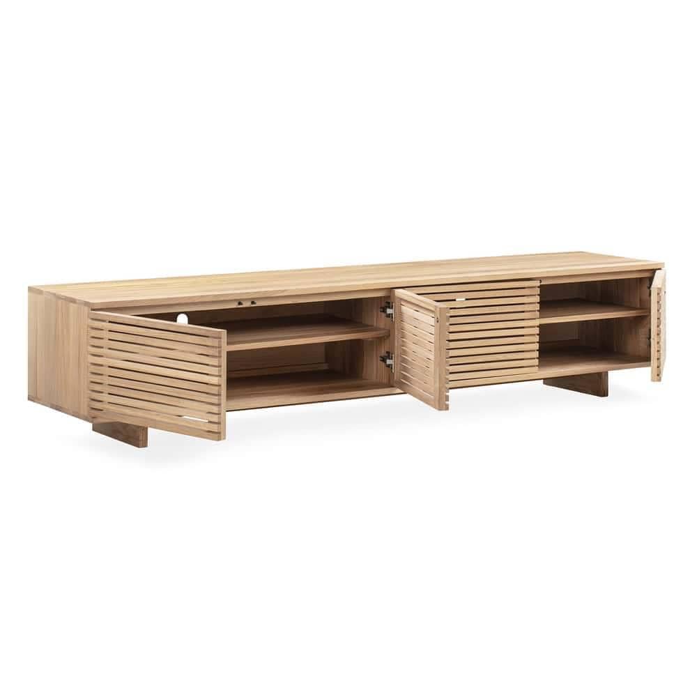 Linear Entertainment Unit 210cm - Oak