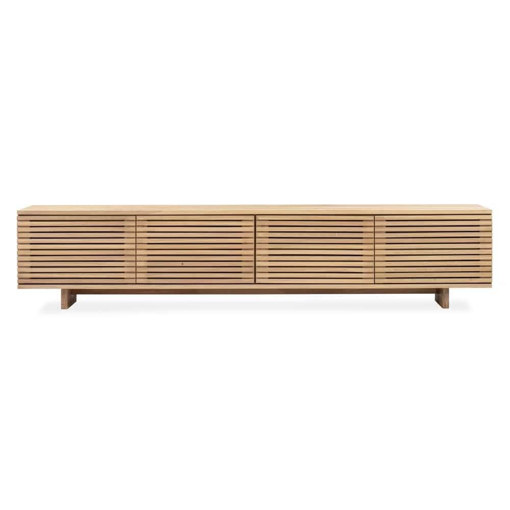 Linear Entertainment Unit 210cm - Oak
