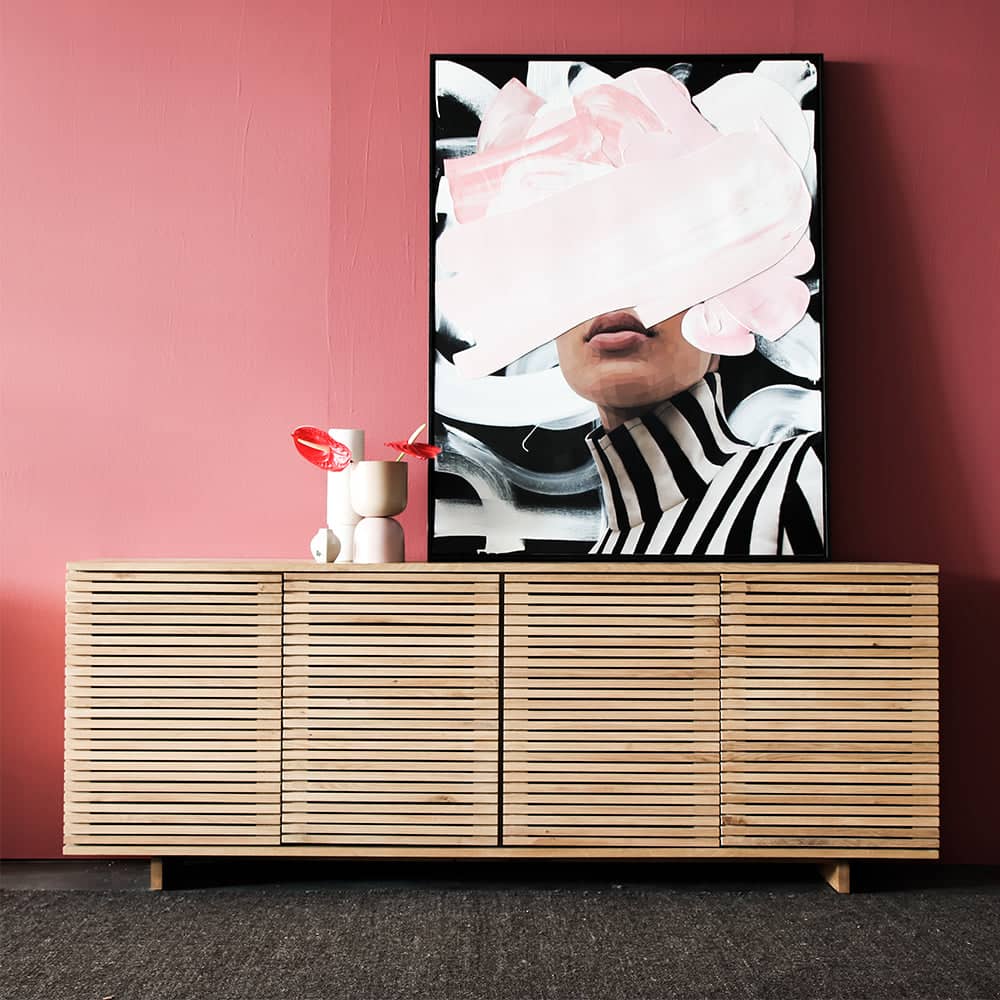 Linear Sideboard 210cm - Oak