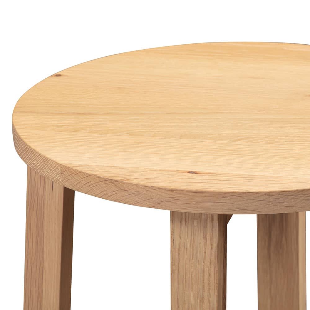 Tangent Bar Stool 65cm - Oak