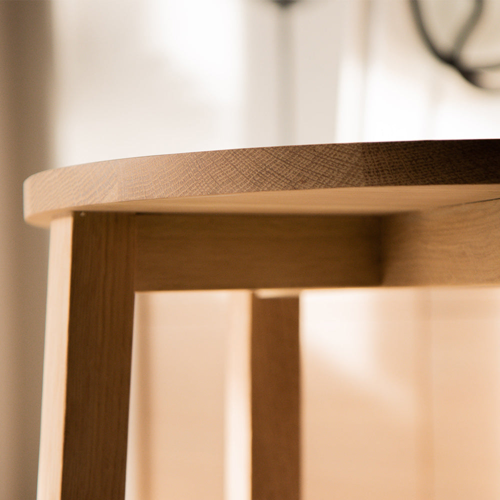 Tangent Bar Stool 65cm - Oak