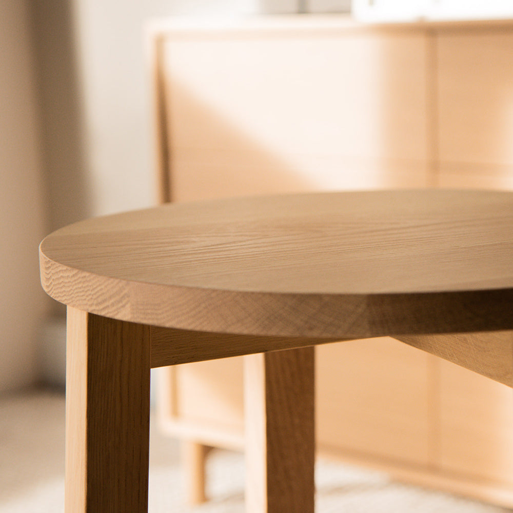 Tangent Bar Stool 65cm - Oak