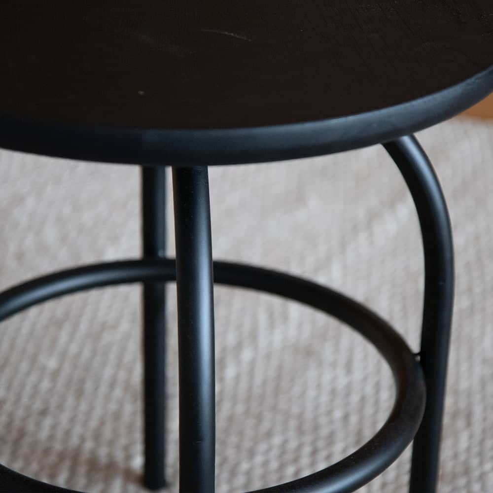 Rest Bar Stool 65cm - Black