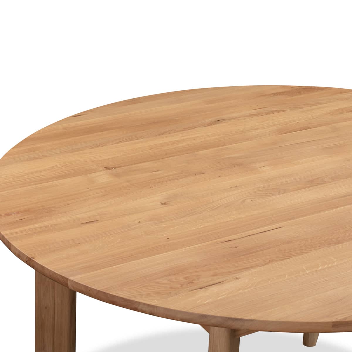 Loop Round Dining Table 140Cm - Oak