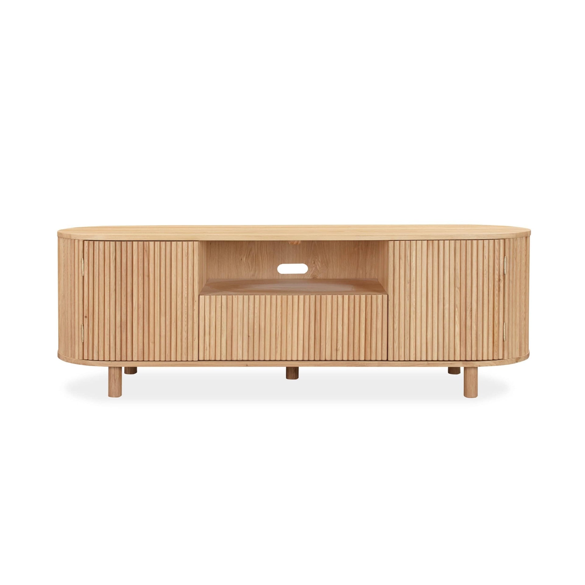 Ripple Entertainment Unit 180Cm - Oak