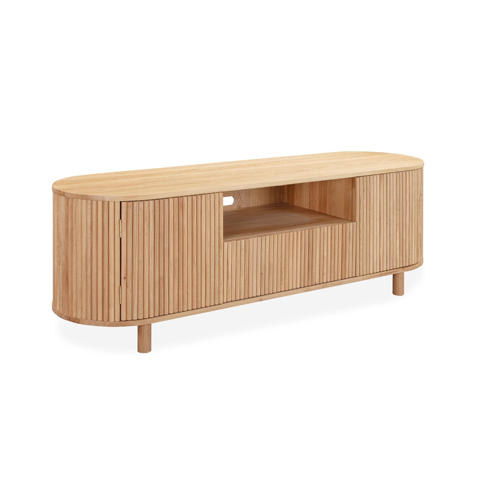 Ripple Entertainment Unit 180Cm - Oak