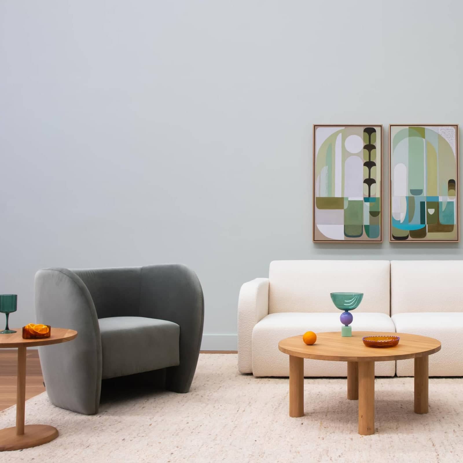 Sector Coffee Table - Oak