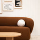 Swell 3 Seater Sofa - Novatex Terracotta
