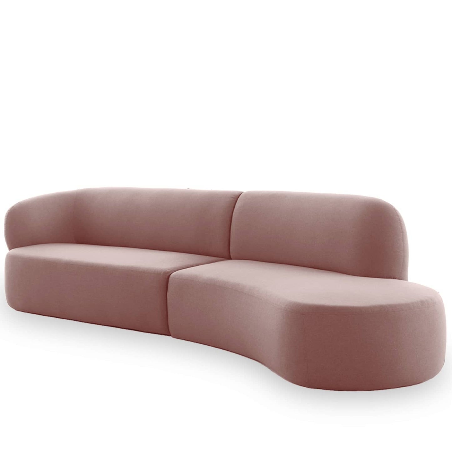 Swell Right Hand Chaise Sofa - Sunday Dust