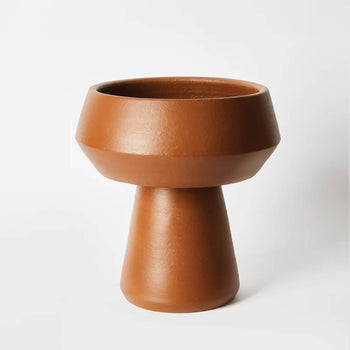 Terracotta Vase 
  Pedestal - Large