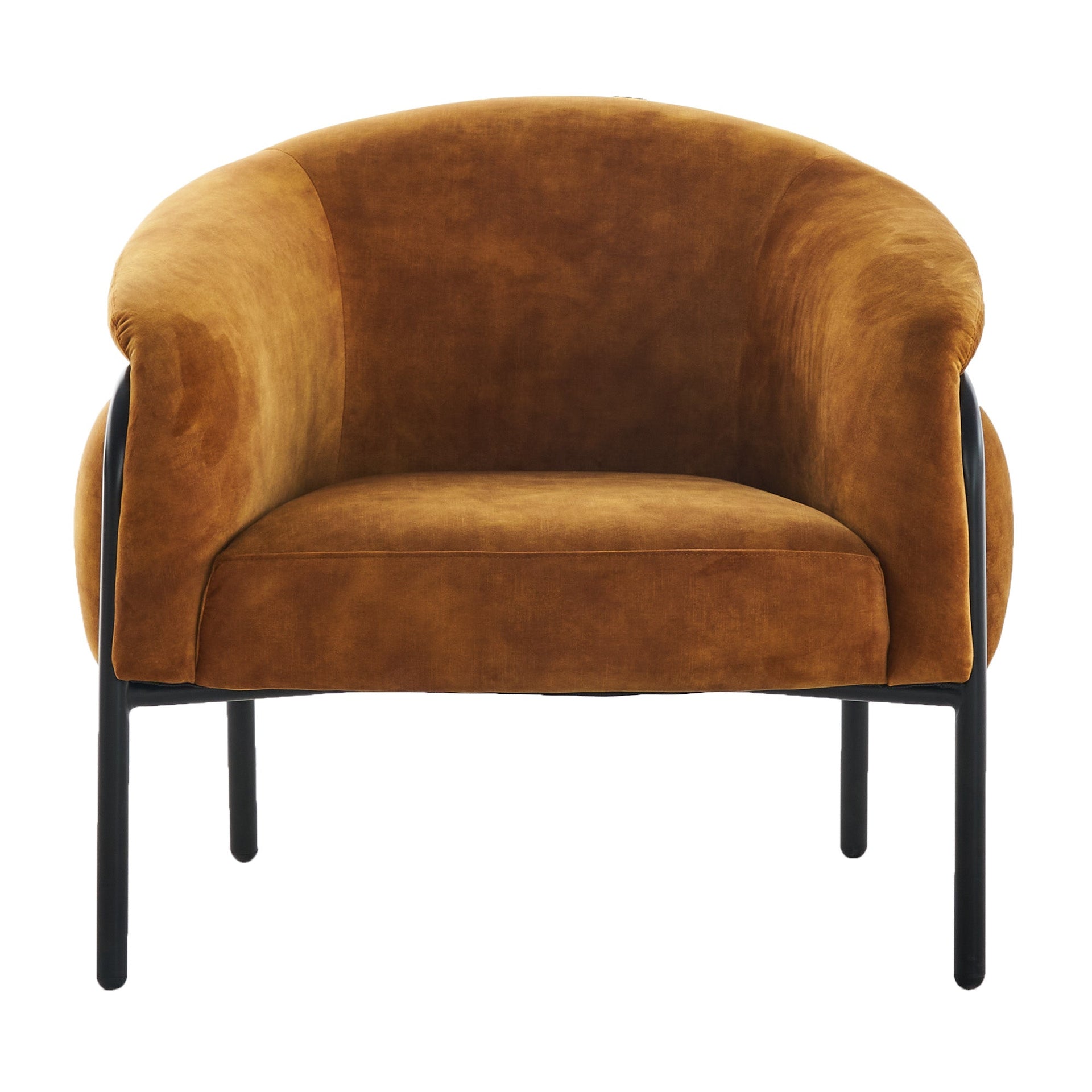 Belly Armchair - Decent Mustard