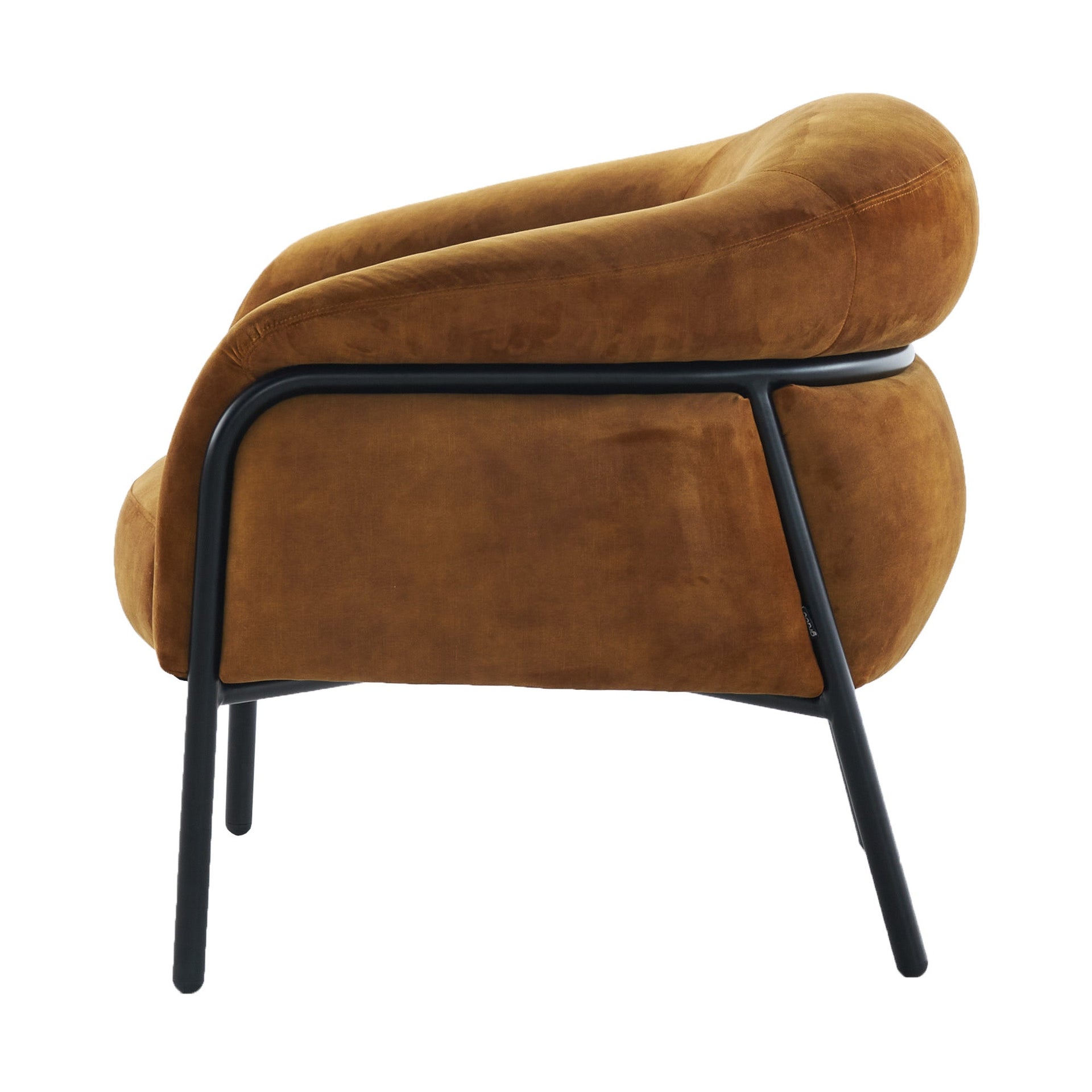 Belly Armchair - Decent Mustard