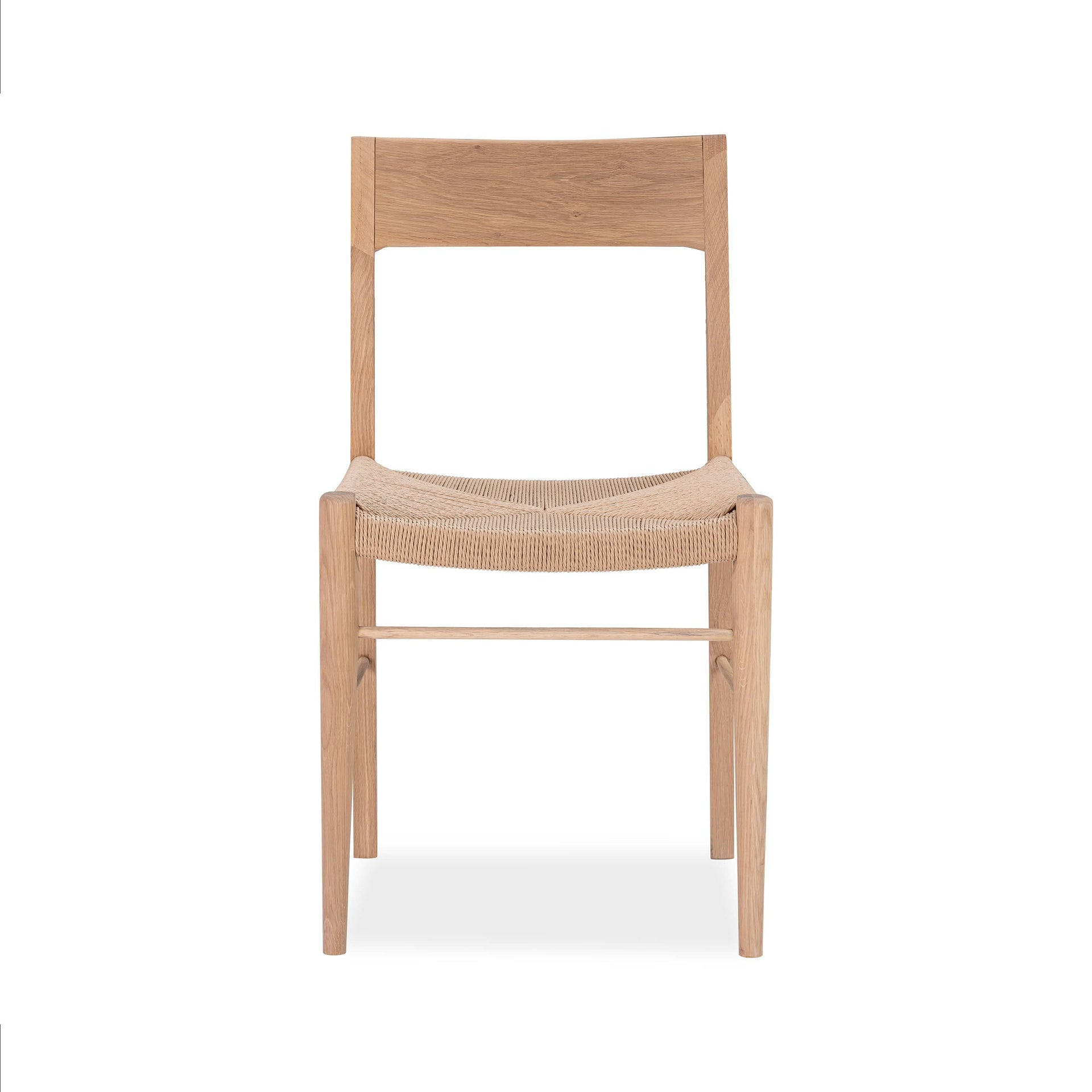 Mesh Dining Chair - Oak / Natural