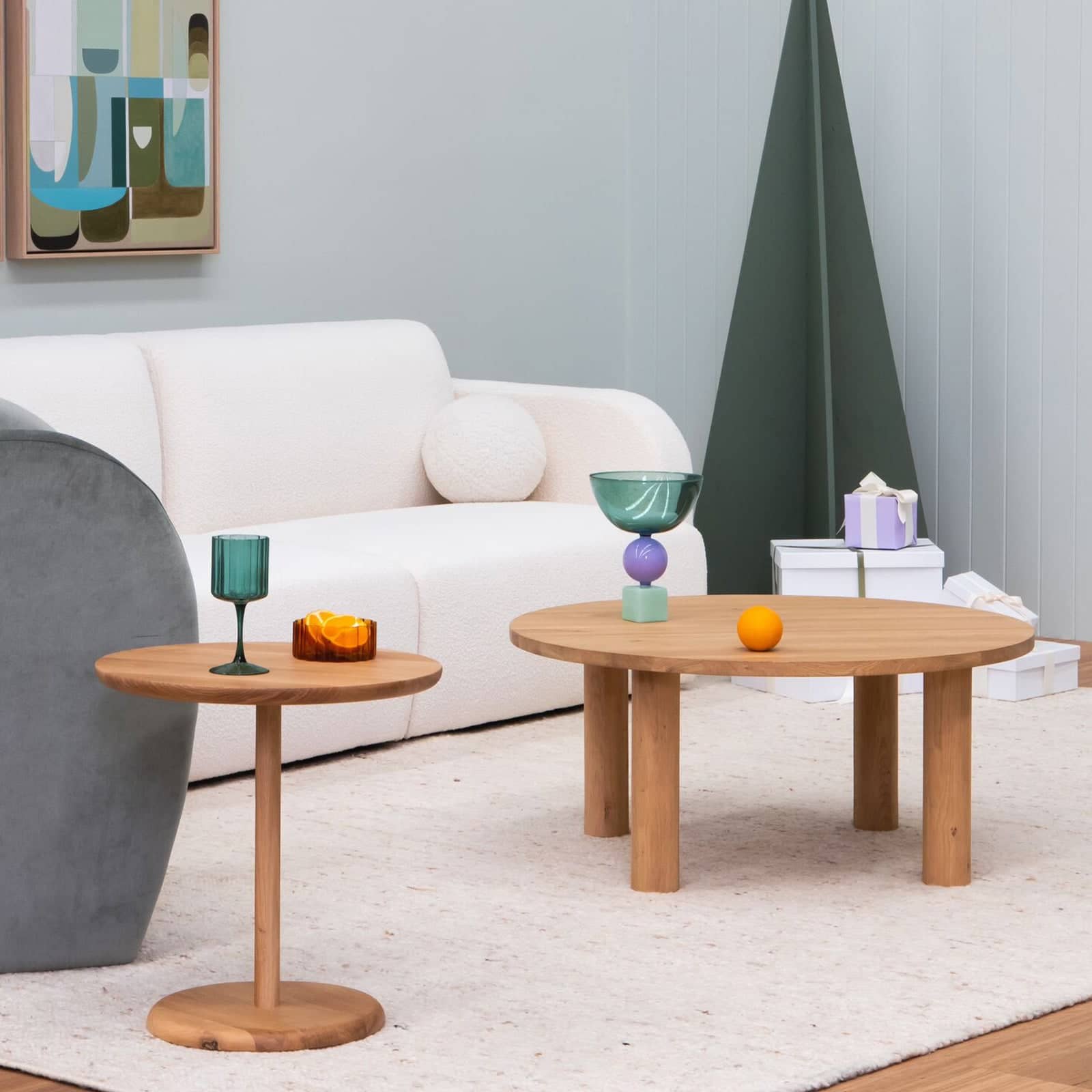 Sector Coffee Table - Oak